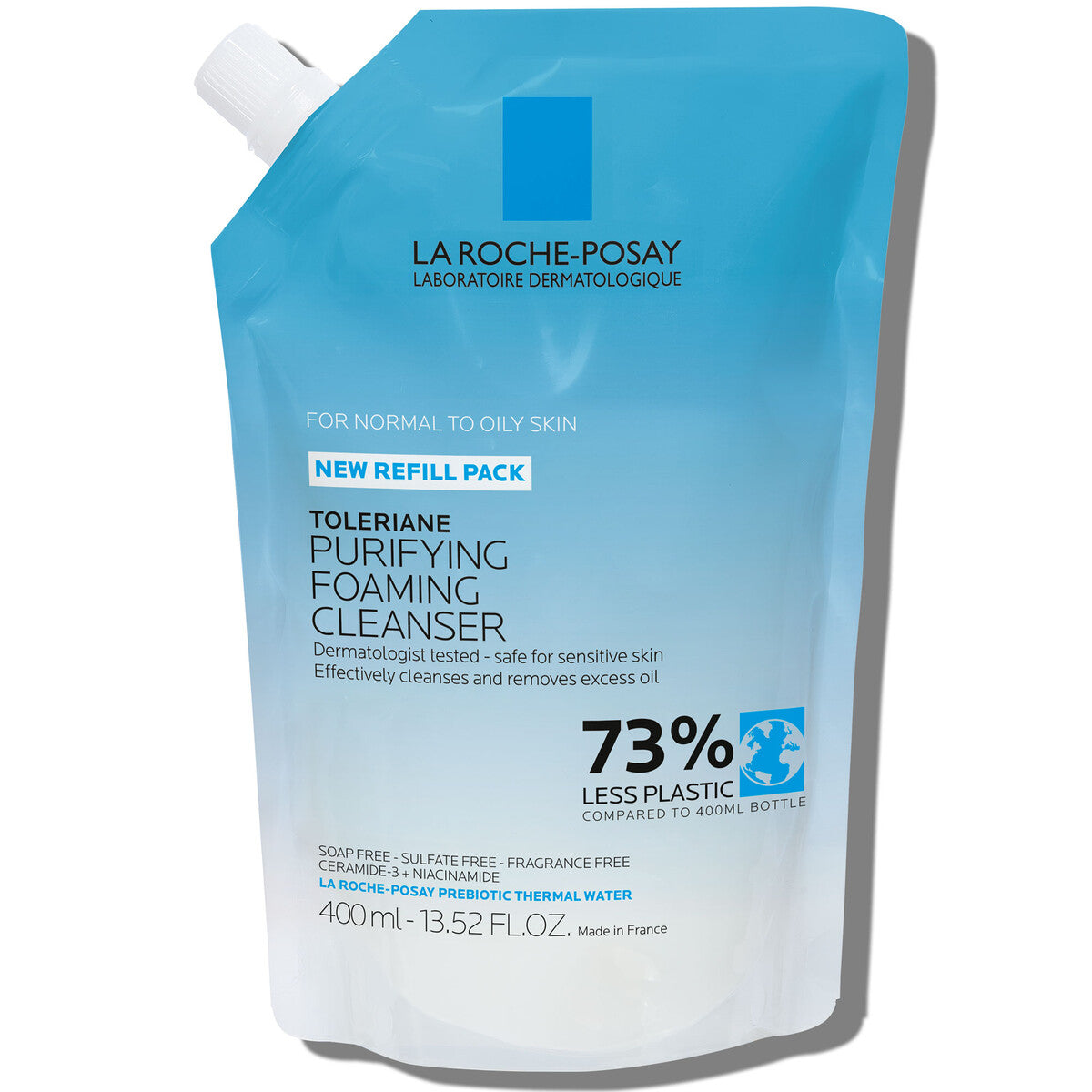 Toleriane Purifying Foaming Face Wash - 400ML REFILL